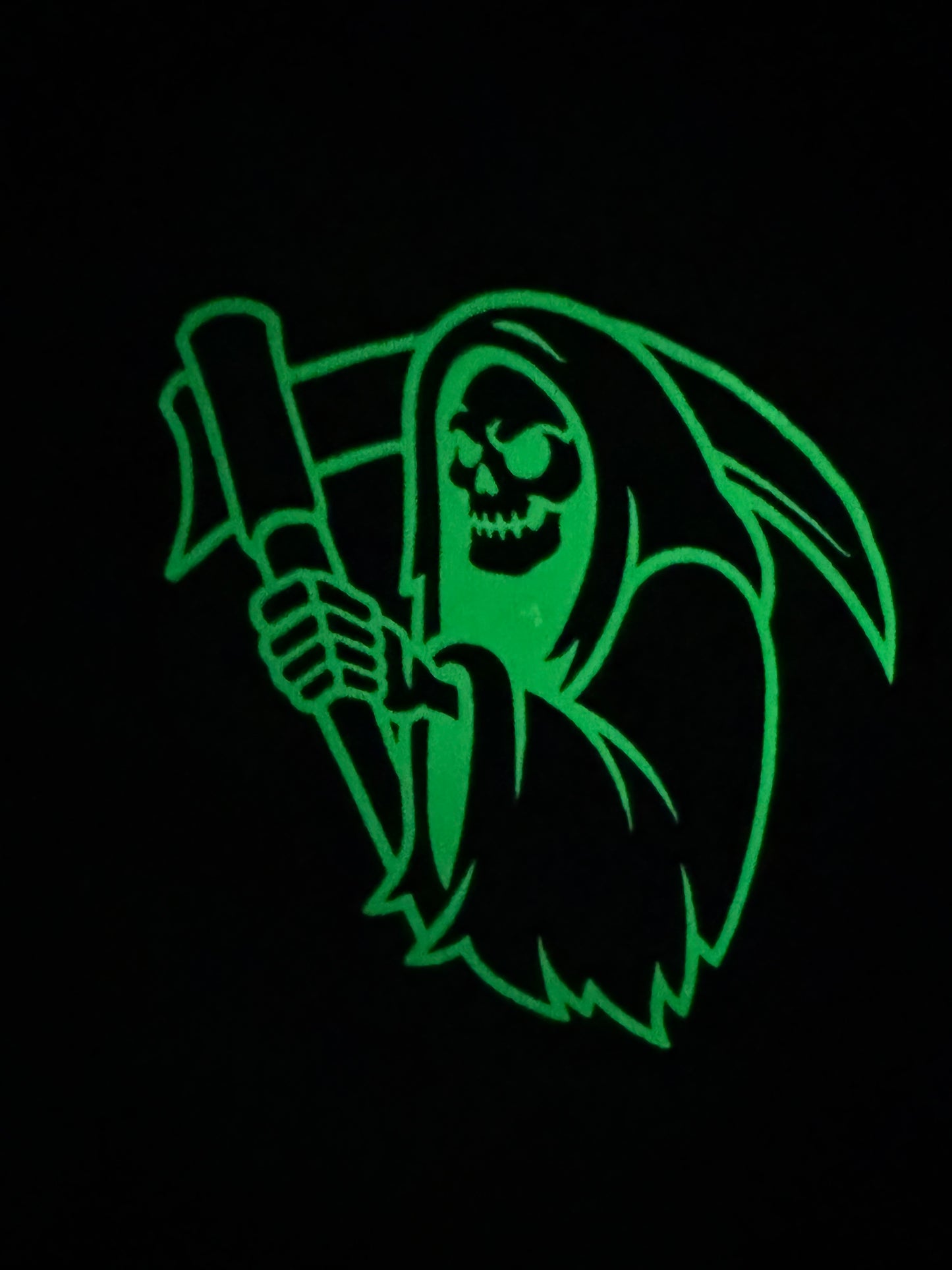 9J purple glow koozie (regular can)