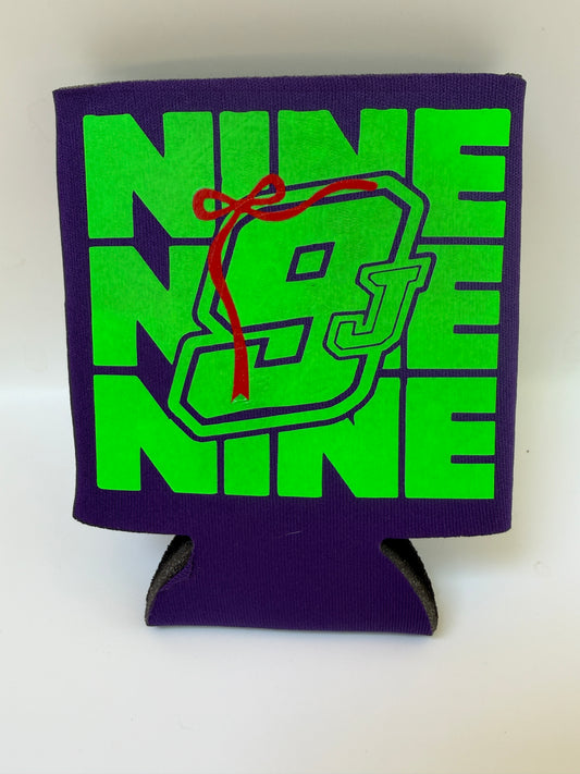 Purple glow koozie (regular can)