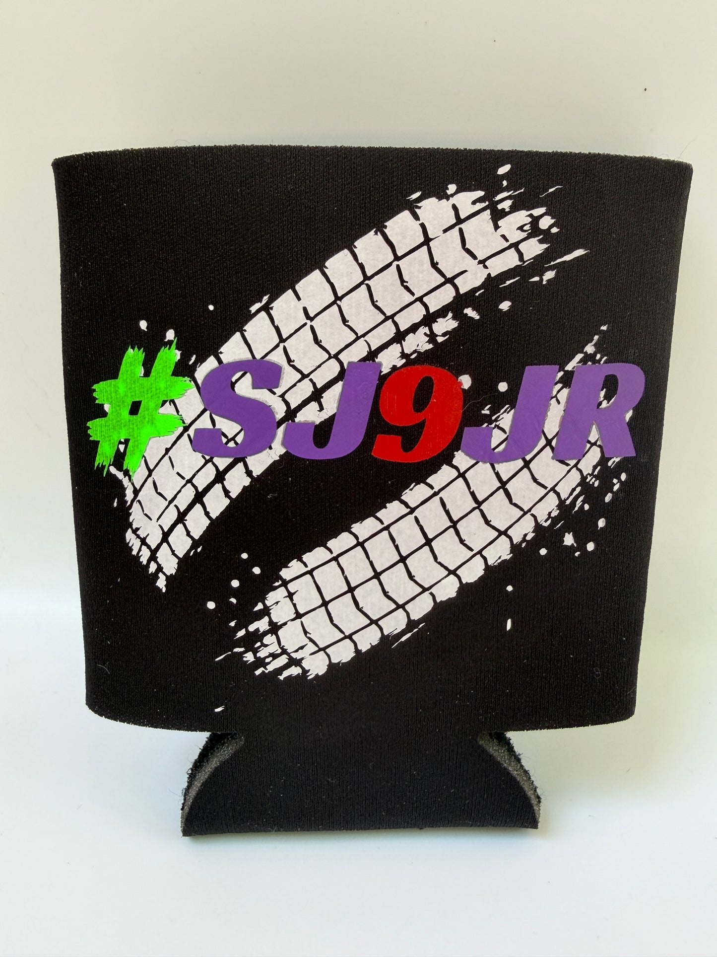 Black regular can koozie (glows)