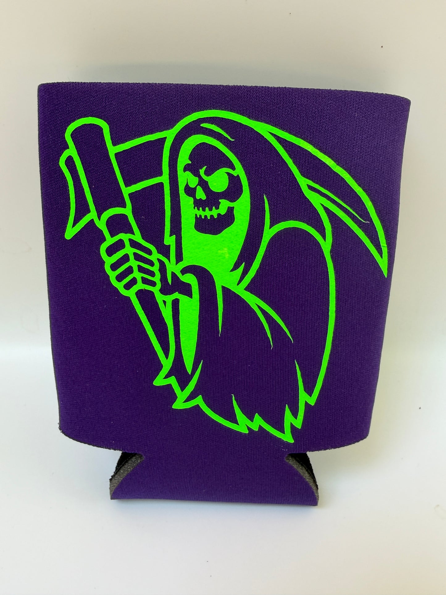 9J purple glow koozie (regular can)