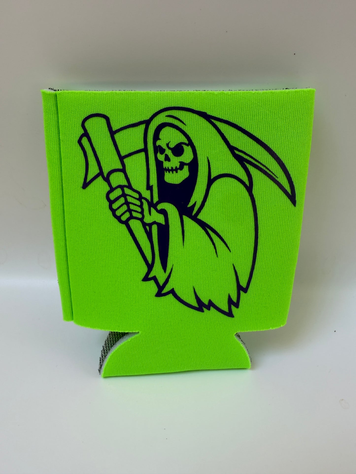 Green 9J koozie (regular can)