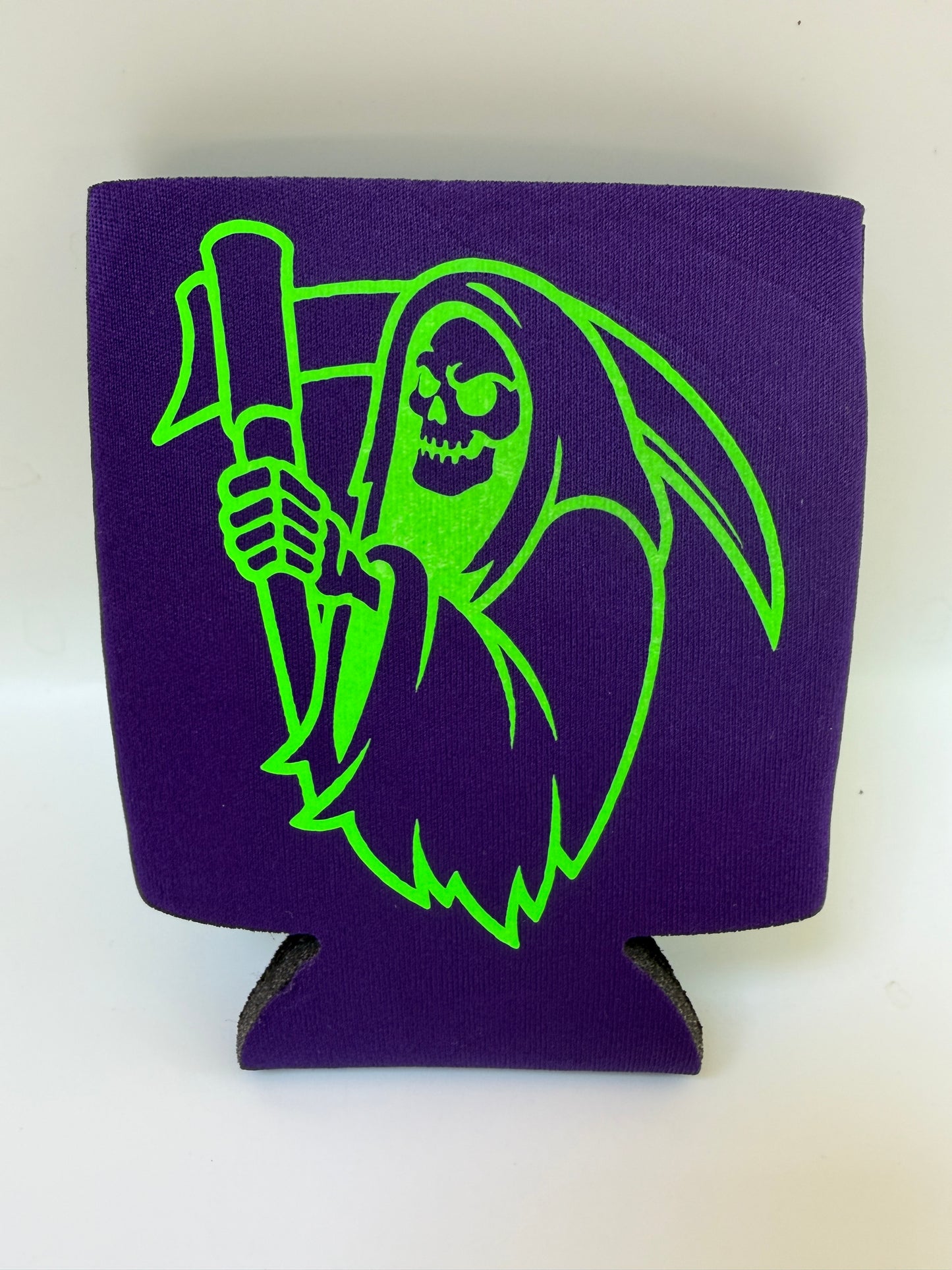 Purple glow koozie (regular can)