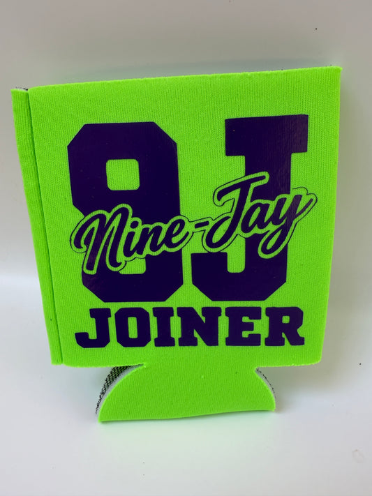 Green 9J koozie (regular can)
