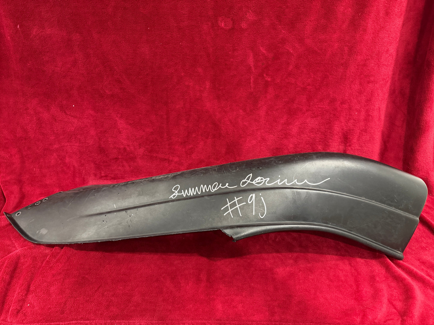 Signed fender flare
